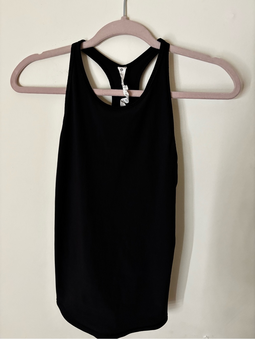 lululemon athletica Black Racerback Tank